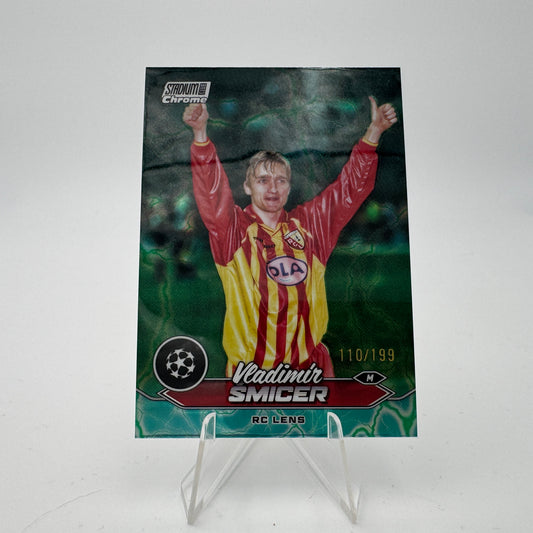 Vladimir Smicer - RC Lens - Topps Stadium Chrome 2023/24 - 110/199