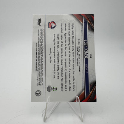 Leny Yoro RC - LOSC - Topps Chrome UCC 2023/24 - 002/199