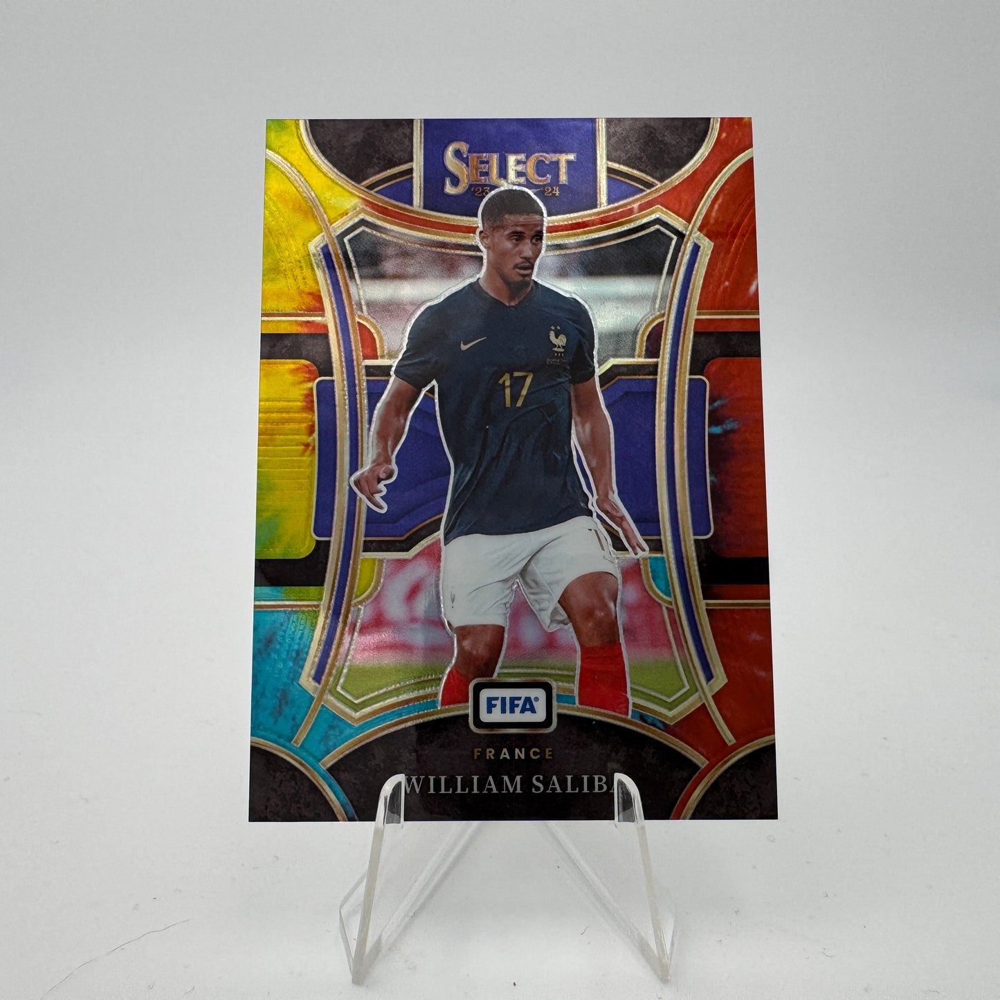 William Saliba - FRANCE - Panini Select FIFA 23/24 - 22/30