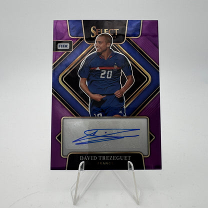 David Trezeguet - FRANCE - Panini Select 2022/23 - Autograph 15/49