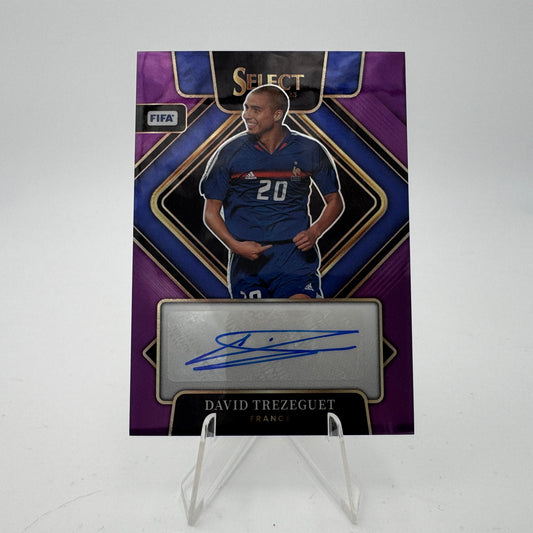 David Trezeguet - FRANCE - Panini Select 2022/23 - Autograph 15/49
