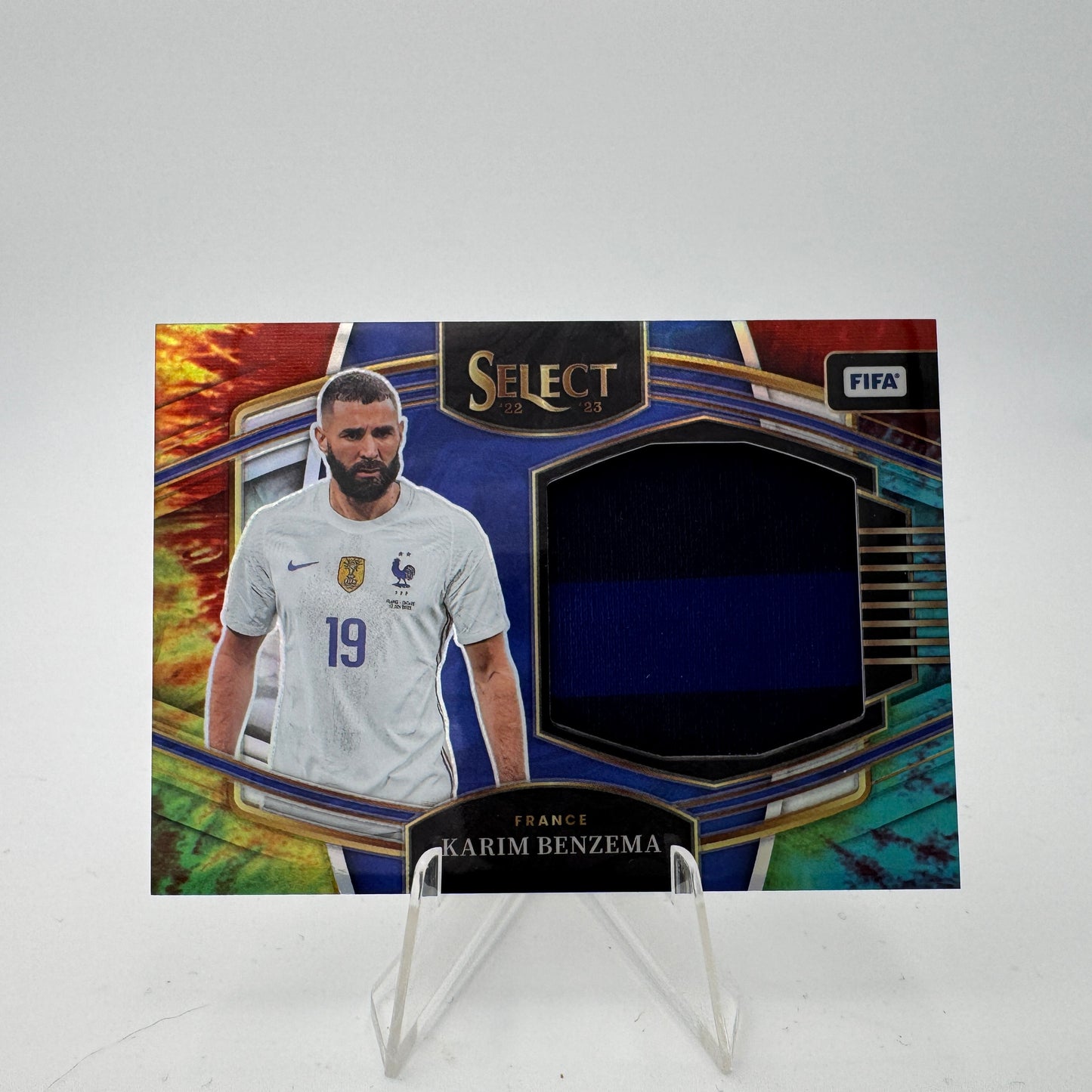 Karim Benzema - FRANCE - Panini Select 2022/23 - Relic 04/25