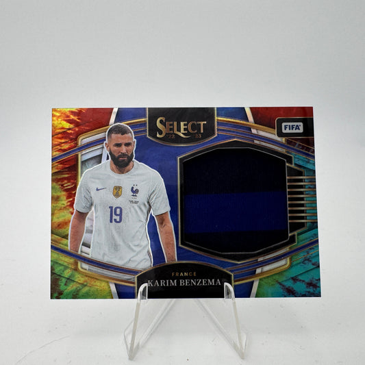 Karim Benzema - FRANCE - Panini Select 2022/23 - Relic 04/25