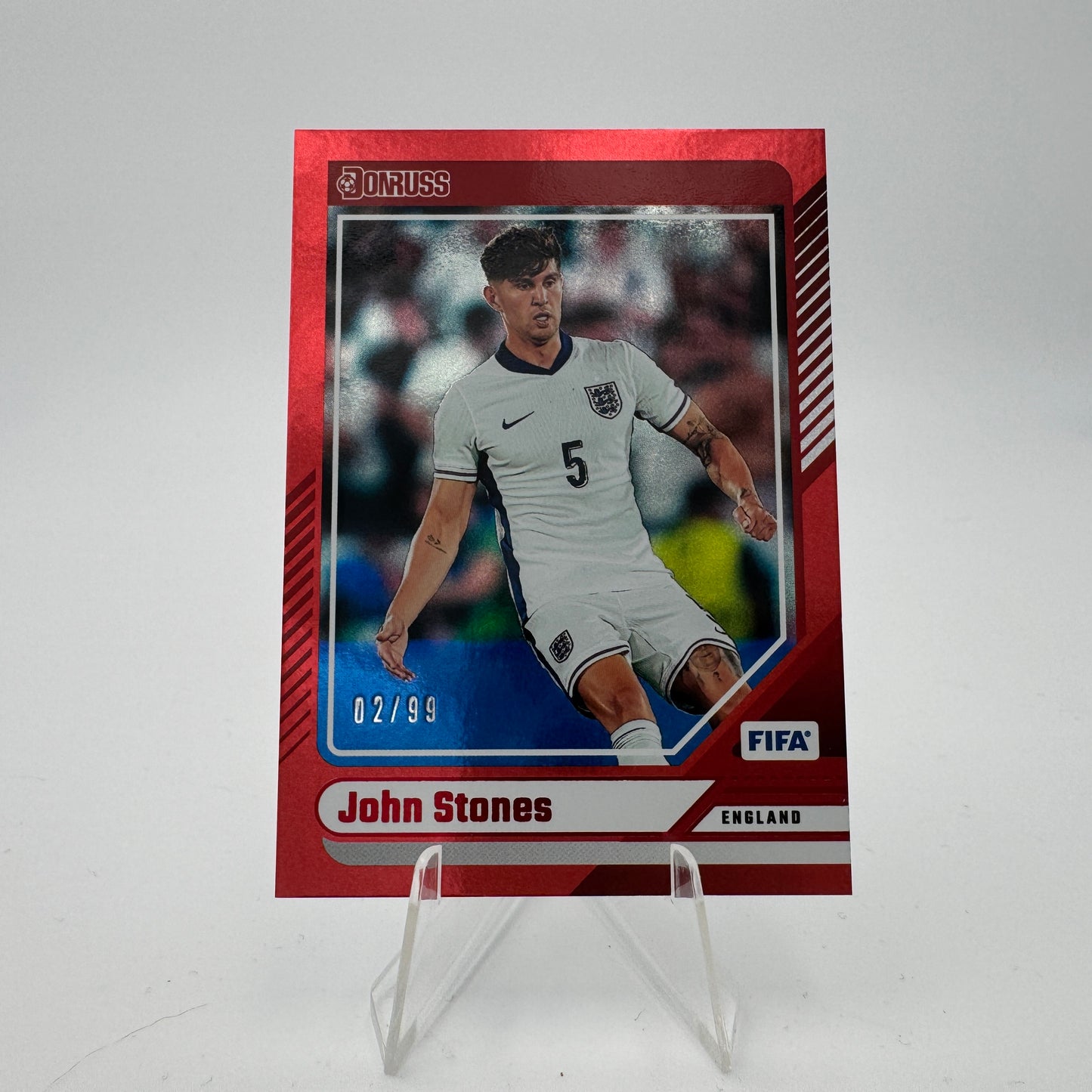 John Stones - England - Panini Donruss 2024/25 - 02/99