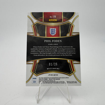 Phil Foden - England - Panini Select FIFA 2023/24 - 01/25