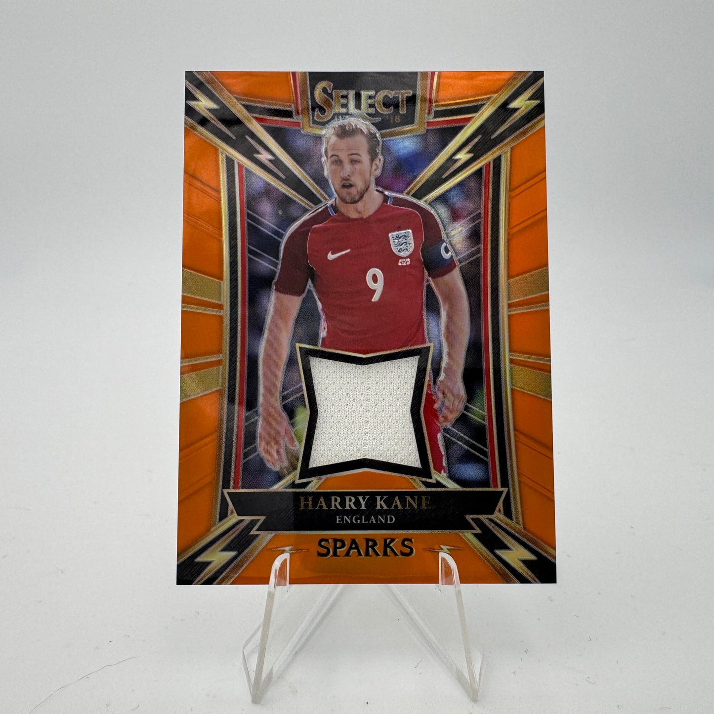 Harry Kane - England - Panini Select 2017/18 - Relic 07/75