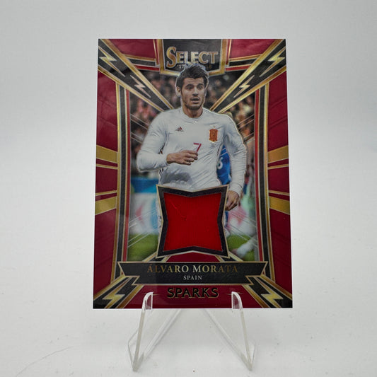 Alvaro Morata - Spain - Panini Select FIFA 2017/18 - Relic 172/199