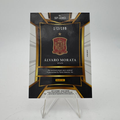 Alvaro Morata - Spain - Panini Select FIFA 2017/18 - Relic 172/199