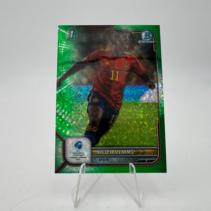 Nico Williams - Spain - Topps Bowman Under 21 - 1st Bowman 77/99