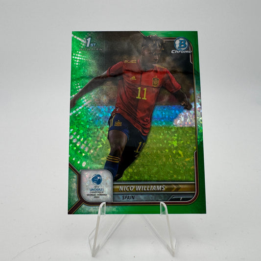 Nico Williams - Spain - Topps Bowman Under 21 - 1st Bowman 77/99