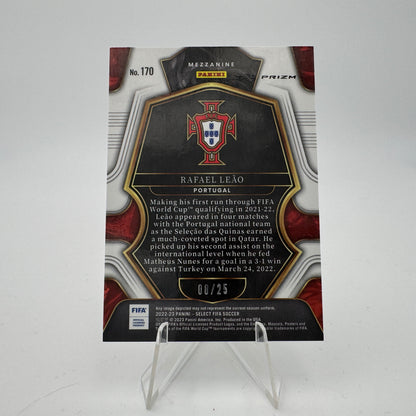 Rafael Leao - Portugal - Panini Select FIFA 2022/23 - 08/25