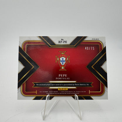Pepe - Portugal - Panini Select 2017/18 - Relic 40/75