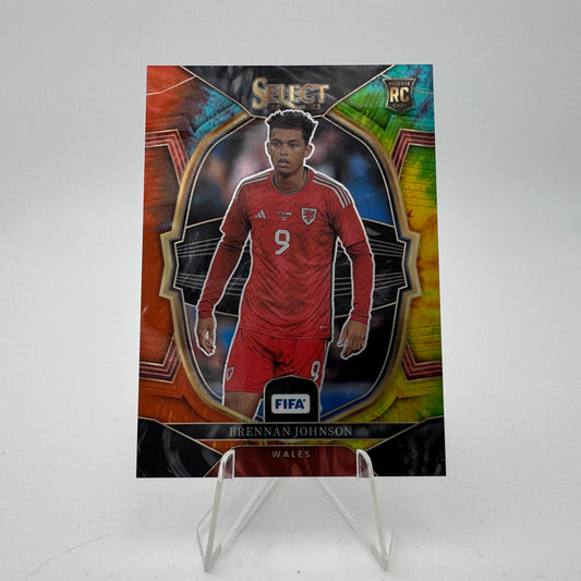 Brennan Johnson RC - Wales - Panini Select 2022/23 - 30/49