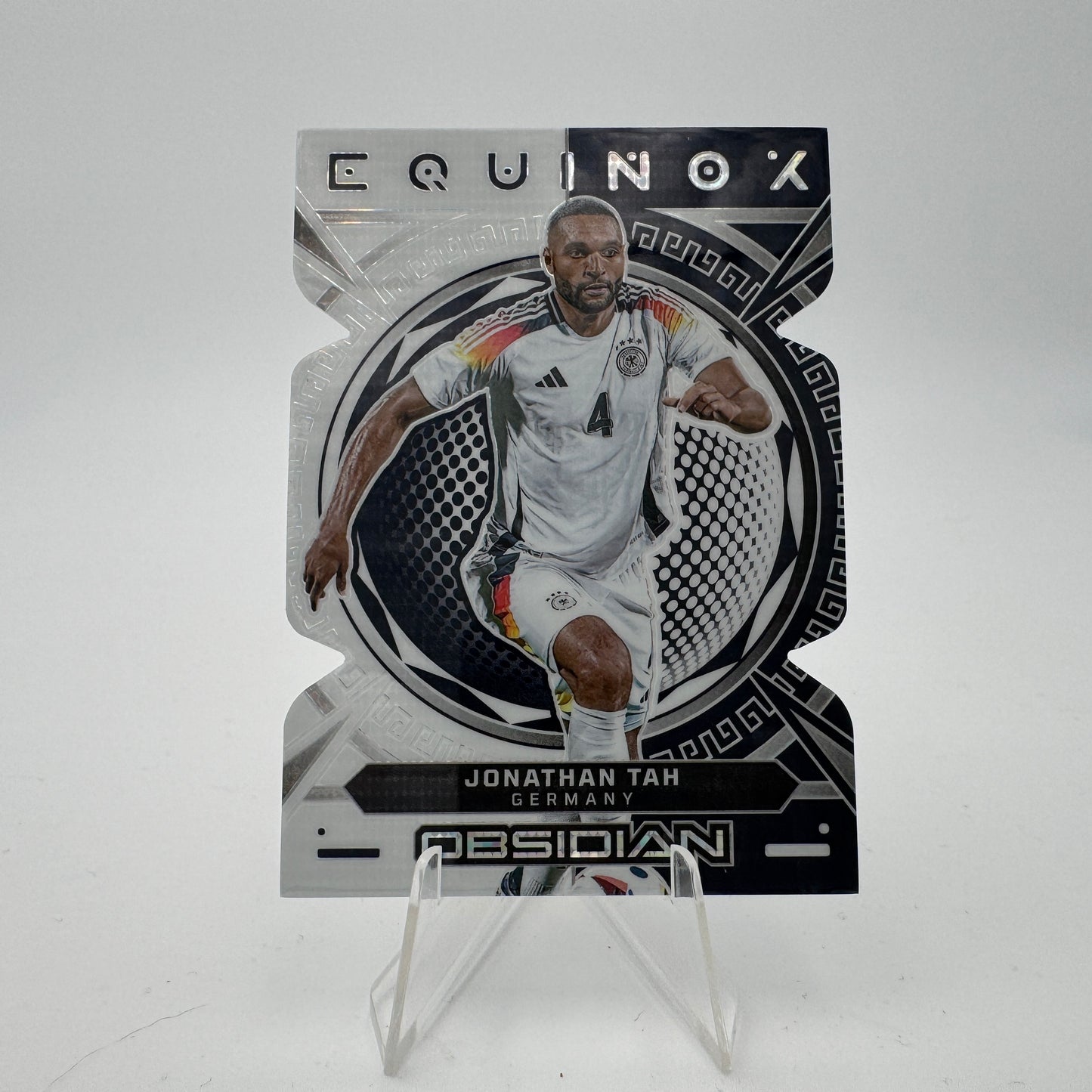Jonathan Tah - Germany - Panini Obsidian 2023/24 - Die Cut 08/11