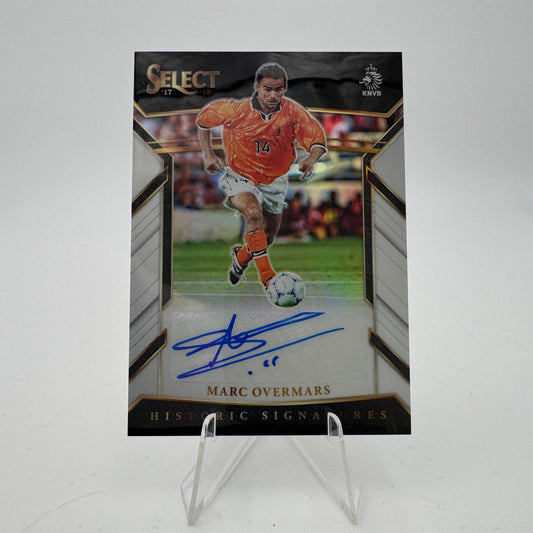 Marc Overmars - Netherlands - Panini Select 2017/18 - Autograph 04/99