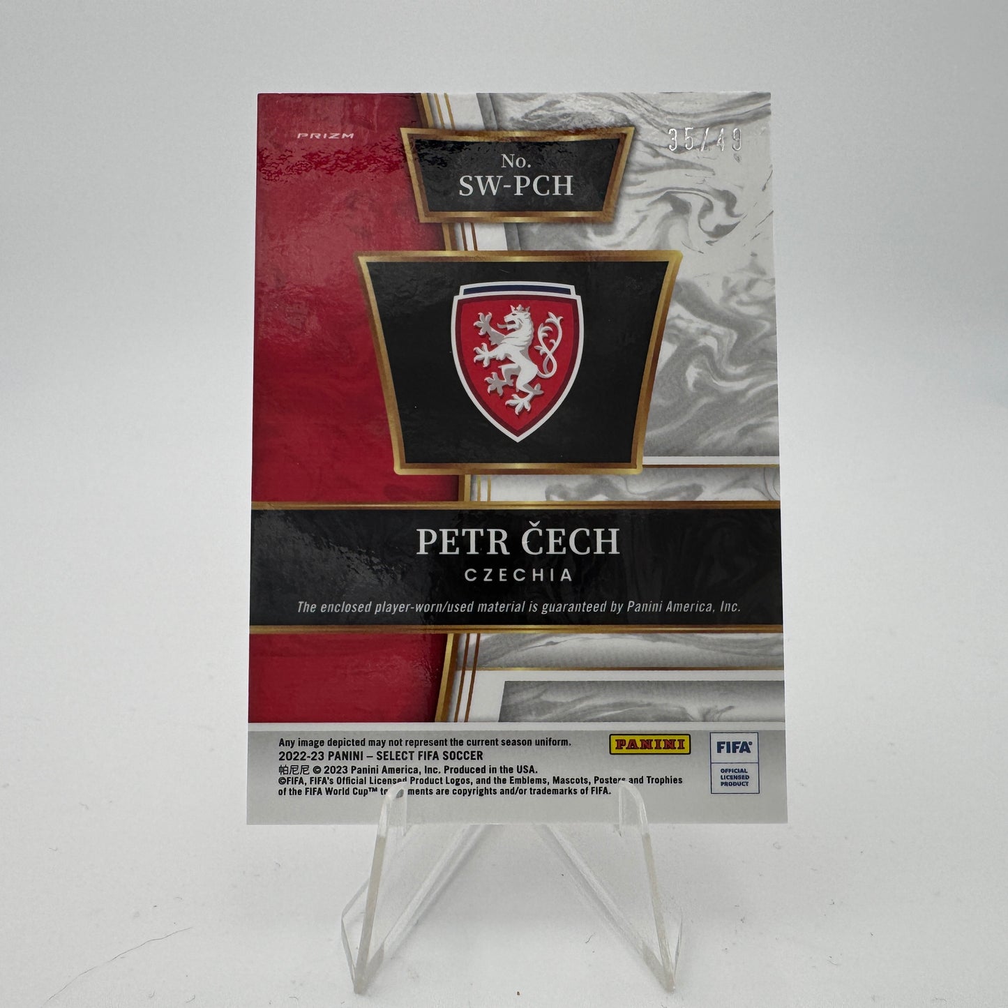 Petr Cech - Czechia - Panini Select 2022/23 - Relic 35/49