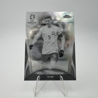 Robert Lewandowski - Poland - Topps Chrome EURO 2024 - 023/125