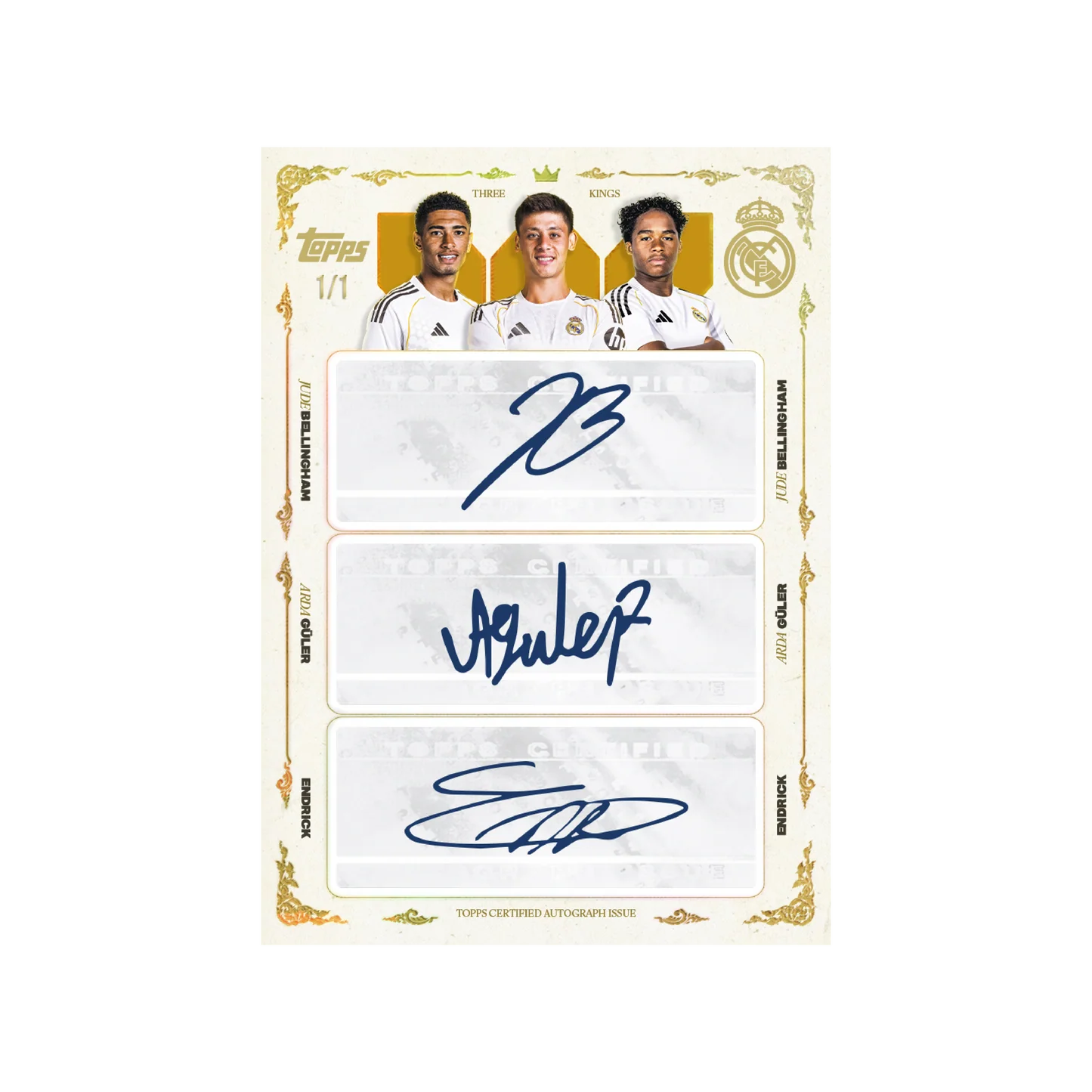 Los Blancos Real Madrid Topps 25/26 (PRE-ORDER)