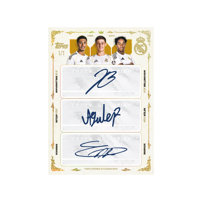 Los Blancos Real Madrid Topps 25/26 (PRE-ORDER)