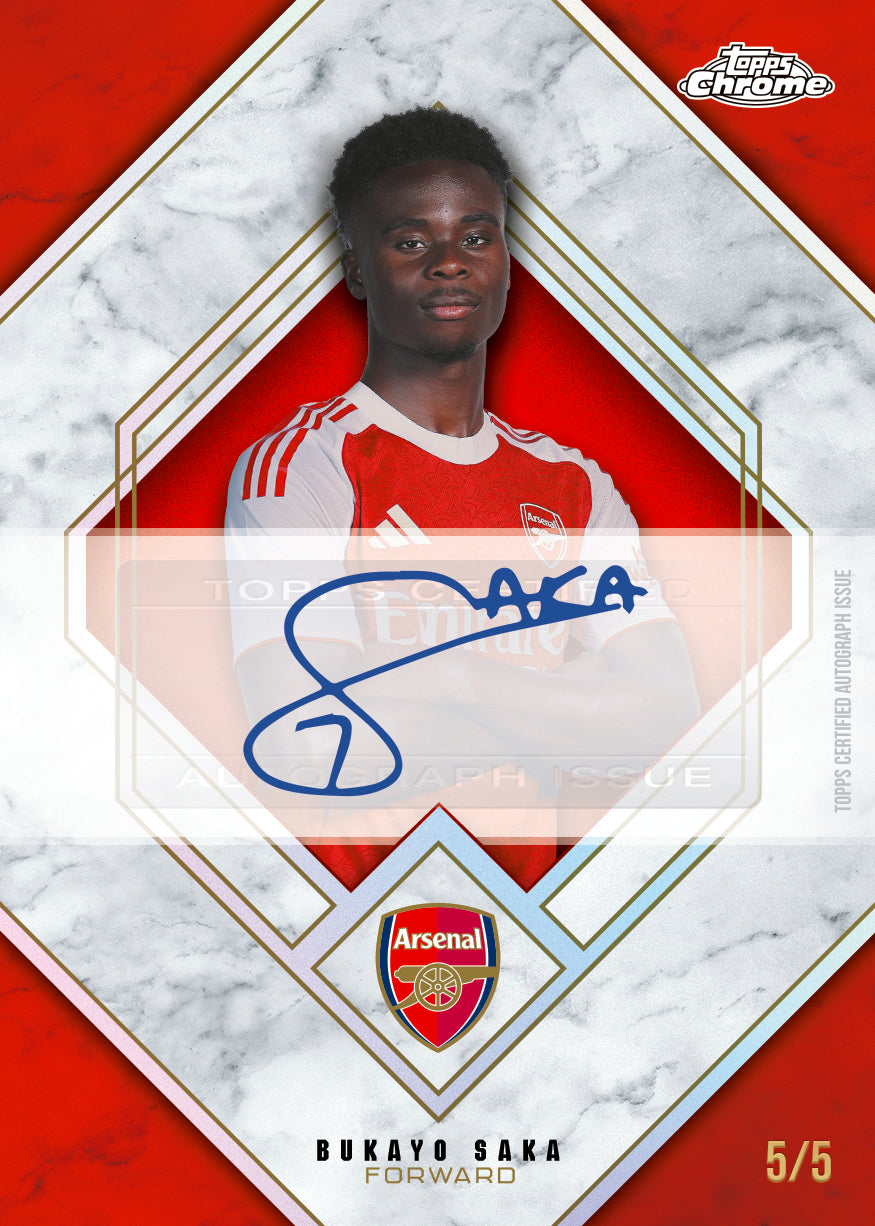 Topps Chrome Arsenal 2025/26 - Hobby Box