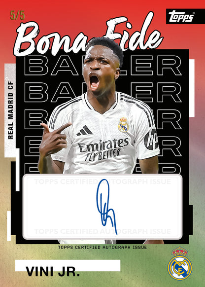Topps Real Madrid 2025/26 Team Set