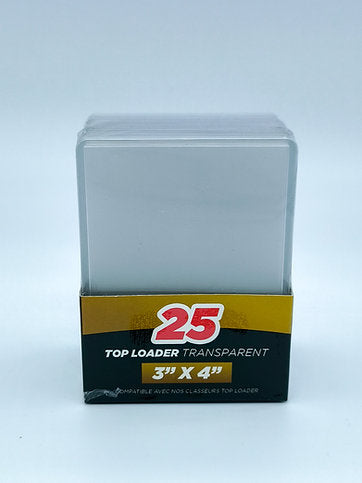 TOP LOADER PREMIUM ULTRA TRANSPARENT TYRANOBOX x25