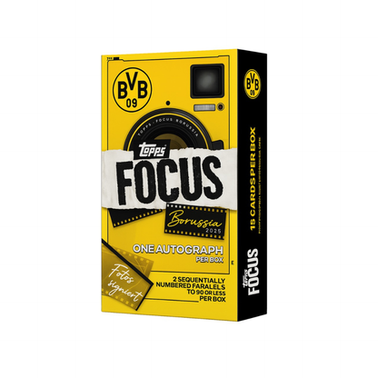 Topps Focus Borussia Dortmund 2025/26 - Hobby Box