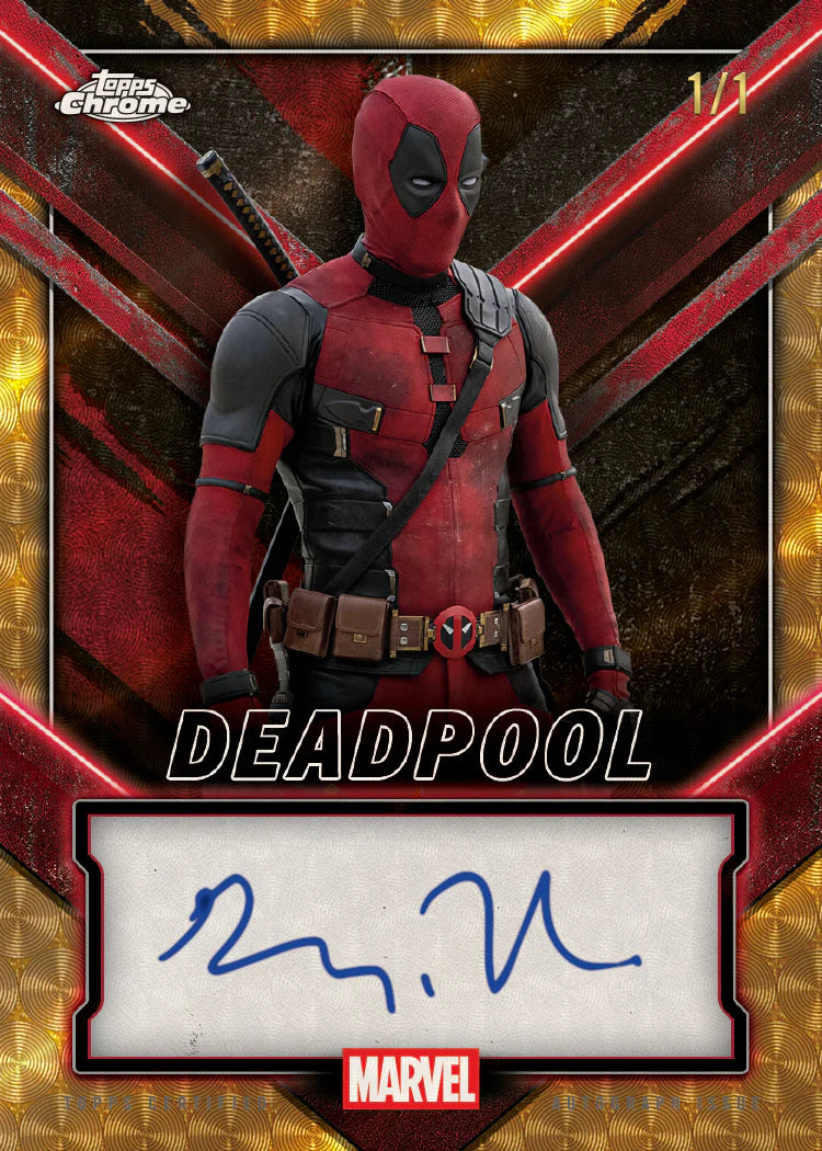 Topps Chrome Deadpool 2025 - Value Box