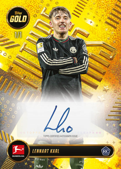 Topps Gold Bundesliga 2025/26 - Hobby Box