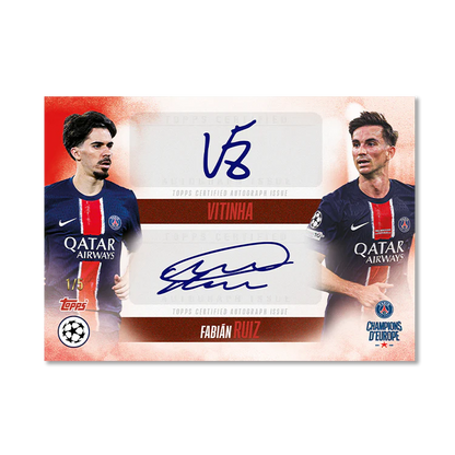 Topps PSG Champion d'Europe 2024-25 - Hobby Box