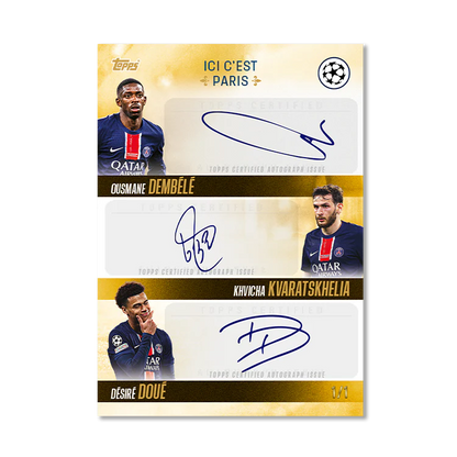 Topps PSG Champion d'Europe 2024-25 - Hobby Box