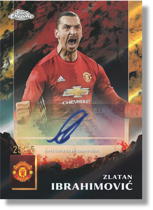 Topps Chrome Deluxe Manchester United 2024/25