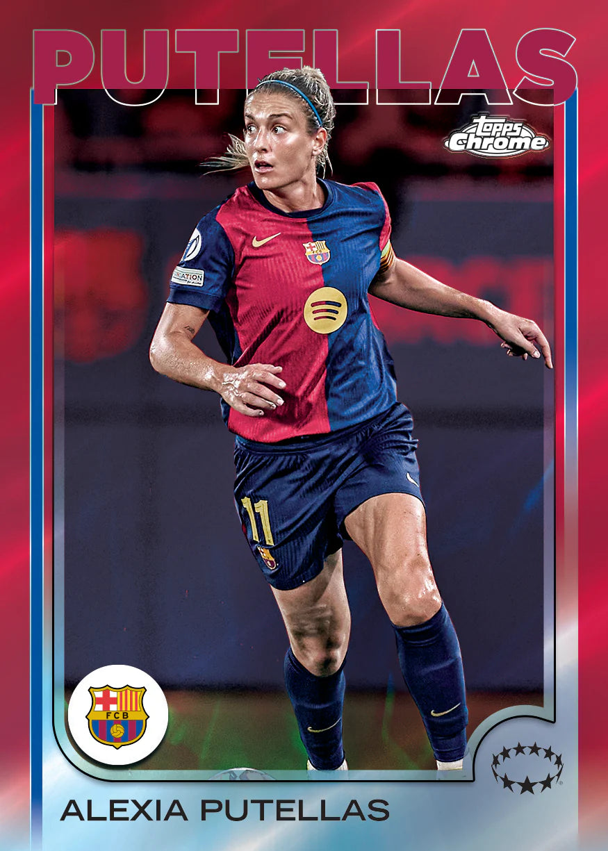 Topps Chrome Women's Champions League 2024/25 - Hobby Box