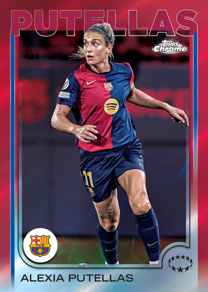 Topps Chrome Women's Champions League 2024/25 - Hobby Box