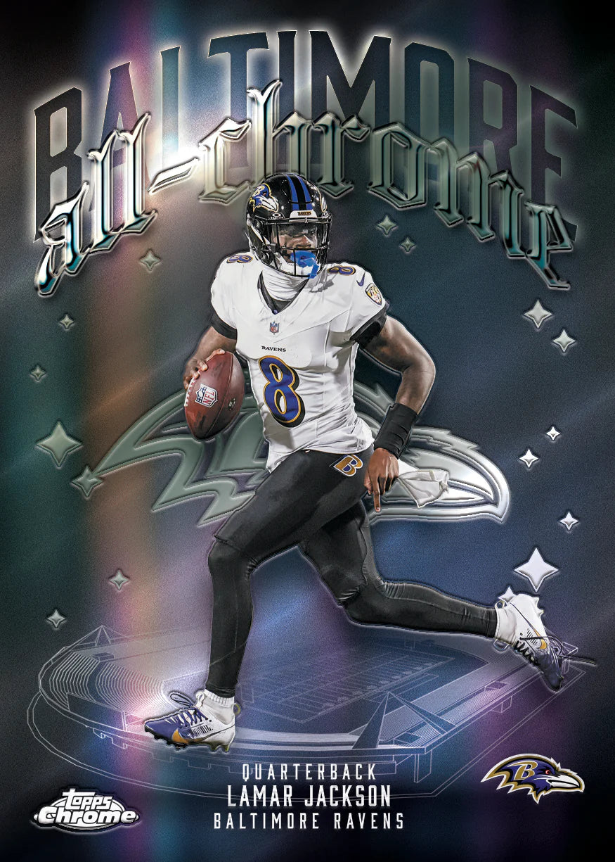 Topps Chrome Football 2025 NFL - Value Box