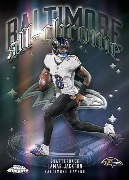 Topps Chrome Football 2025 NFL - Value Box