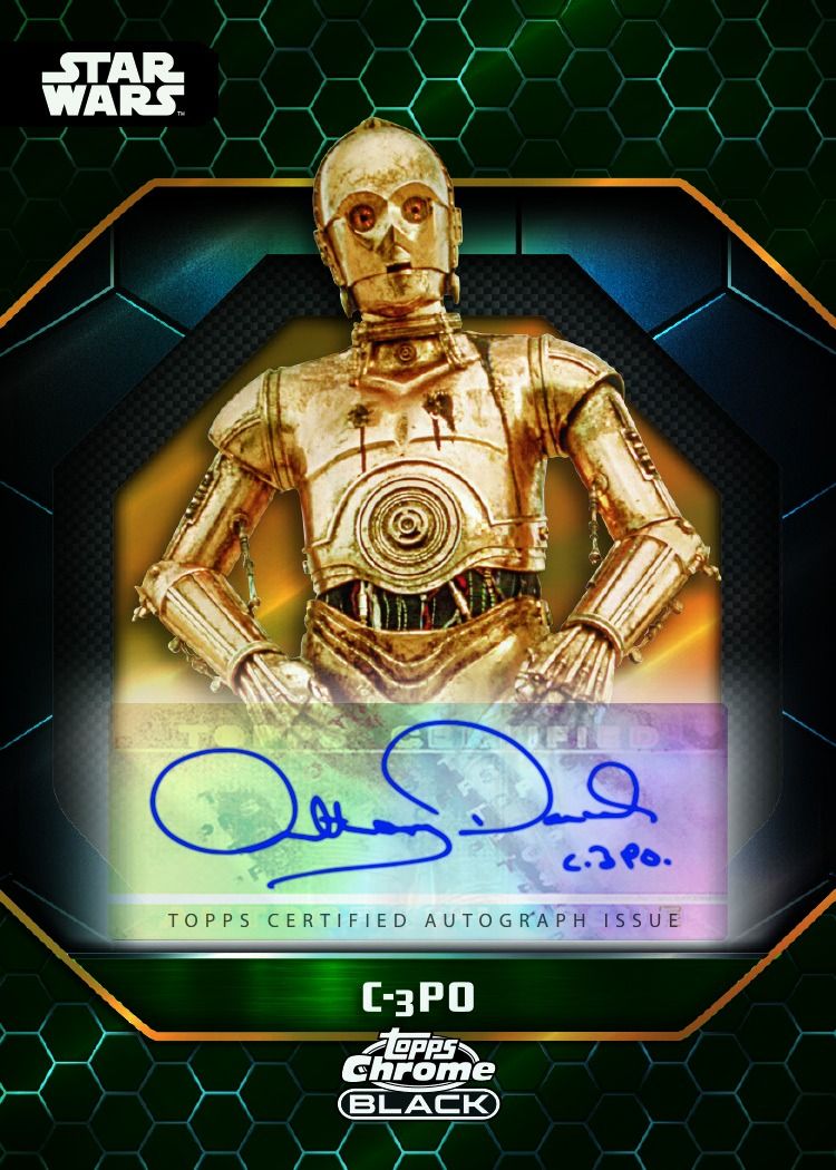 Box Star Wars Chrome Black Topps - 2024