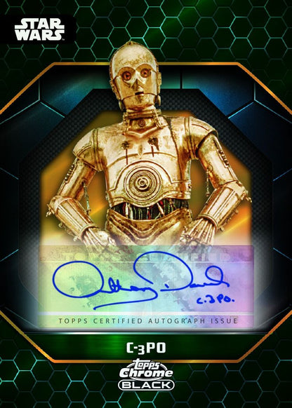 Box Star Wars Chrome Black Topps - 2024