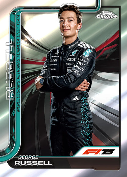Topps Chrome F1 2025 - Hobby Box