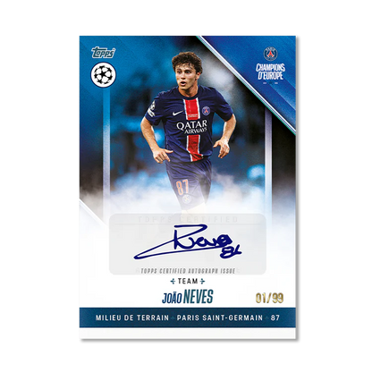 Topps PSG Champion d'Europe 2024-25 - Hobby Box