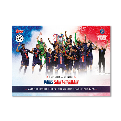 Topps PSG Champion d'Europe 2024-25 - Hobby Box