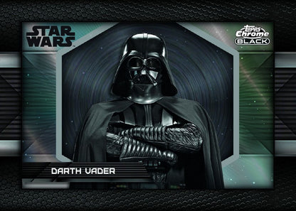 Box Star Wars Chrome Black Topps - 2024