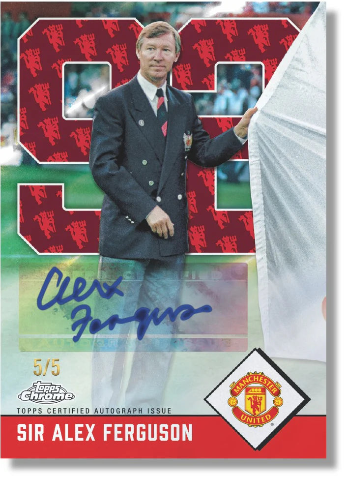 Topps Chrome Deluxe Manchester United 2024/25