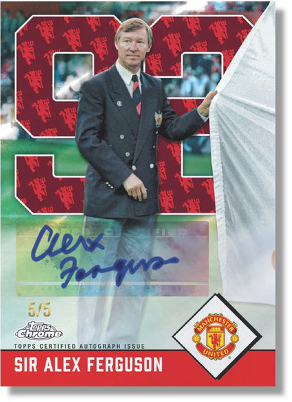 Topps Chrome Deluxe Manchester United 2024/25