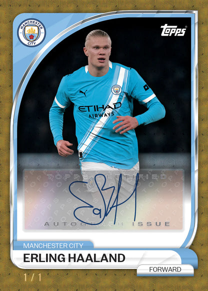Topps Collector Tin Manchester City 2025/26