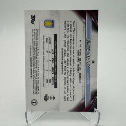 Moussa Diaby - Aston Villa - Topps UCC Chrome 2024 - 178/199
