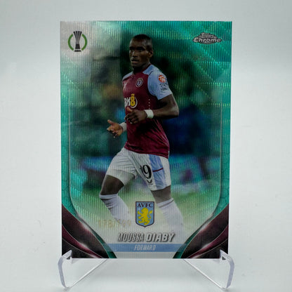 Moussa Diaby - Aston Villa - Topps UCC Chrome 2024 - 178/199