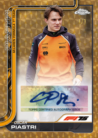 Topps Chrome F1 2025 - Hobby Box