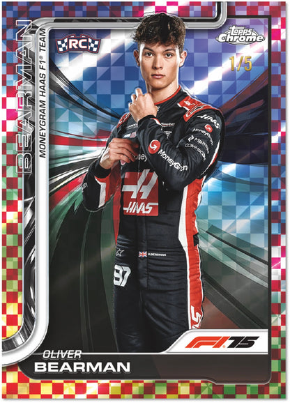 Topps Chrome F1 2025 - Hobby Box