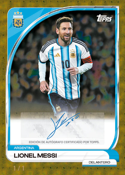 Topps Collector Tin Argentina 2025/26